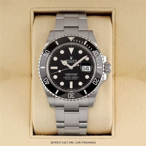 used men's rolex submariner|pre owned Rolex Submariner date.